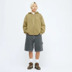 Cursive Small Logo Zip-Hoodie>Dime MTL Flash Sale