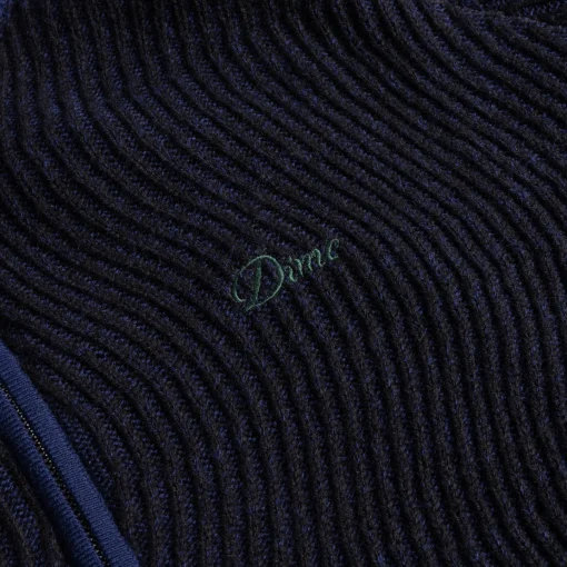 Double Zipper Knit>Dime MTL Hot