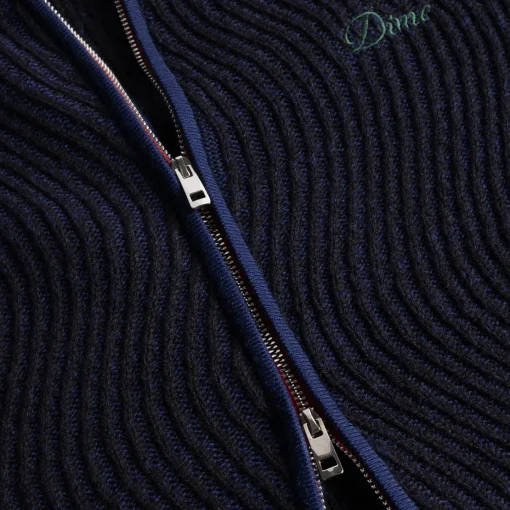 Double Zipper Knit>Dime MTL Hot