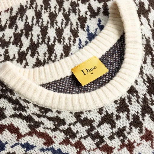 Houndstooth Knit>Dime MTL Best Sale
