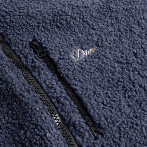 Polar Fleece Sherpa Zip>Dime MTL Online