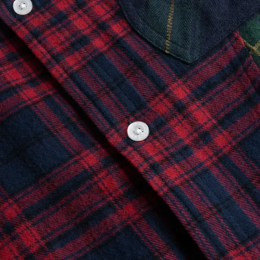 Triple Plaid Shirt>Dime MTL New